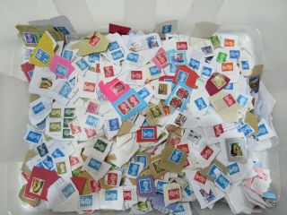 Unsorted 5 Kg Charity Stamps Mainly Uk Franked - Sta Sc15
