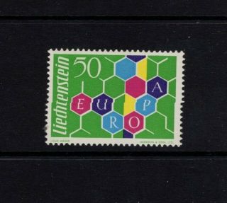 Liechtenstein 356 (key 1960 Europa Issue) Vfmnh Cv $55.  00