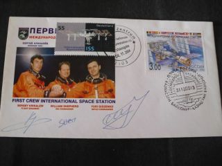 First Iss Crewcover Orig.  Signed,  Space