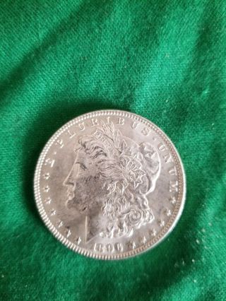 1896 - P BU Silver Morgan Dollar Great Looking Coin A Coin 2