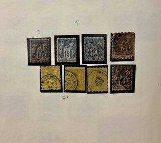1849 - 1955 France Large stamps book lot 709 10