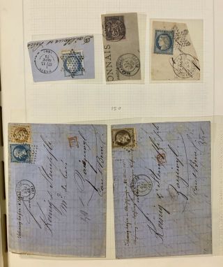 1849 - 1955 France Large stamps book lot 709 5