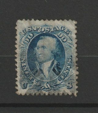 Usa 1861 Scott 101 With Grill Well Centered Fine