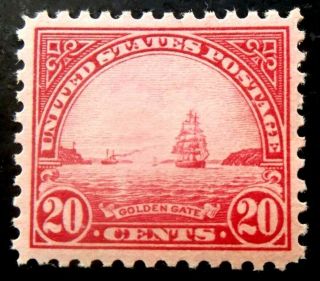 Buffalo Stamps: Scott 568 Fourth Bureau Flat Plate,  Mnh/og & Vf/xf,  Cv = $40