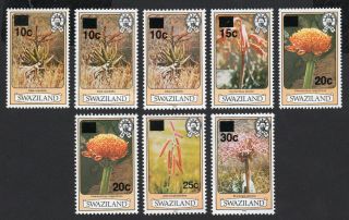 Swaziland 1984 Stamps Mi 470 (ia,  Ic,  Iic) 471,  472 (ia,  Ic) 473,  474 Mnh Cv=82.  20€