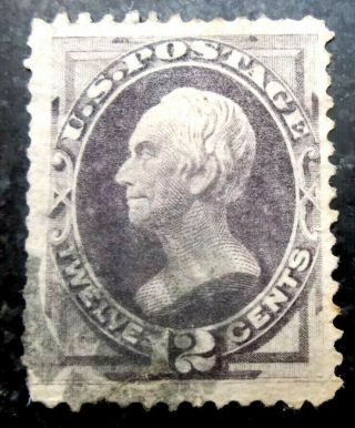 Buffalo Stamps: Scott 151,  1870 Banknote,  Vf With Lite Cancel,  Cv = $220