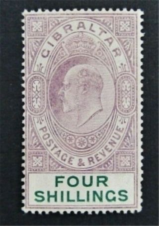 Nystamps British Gibraltar Stamp 61 Og H $330 Signed