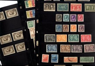 Canada,  Jubilees,  Airmails &,  Fantastic Assortment Of Old Stamps Cards