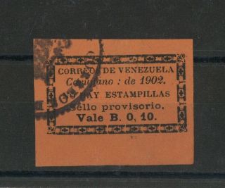 Carupano 1902,  Local,  Venezuela,  Rare Provisional Revolutionary Post