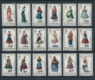 Lk70361 Spain Traditional Clothing Folklore Fine Lot Mnh
