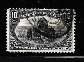 Hick Girl Stamp - U.  S.  Sc 290 Hardships Of Emigration Issue 1898 Y4028
