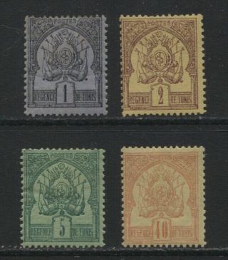 Tunisia 1888 - 1897 Sc 1,  3 & 6 Mh Og 2,  No Gum