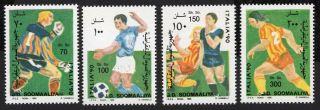 Somalia 1990 Complete Set Of Stamps Mi 416 - 419 Mnh Cv=46€