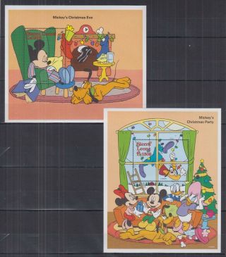 B296.  Sierra Leone - Mnh - Cartoons - Disney - Mickeys Christmas Eve