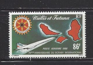 Wallis And Futuna Isl - C99 - Mnh - 1980 - 75th Ann - Rotary Int 