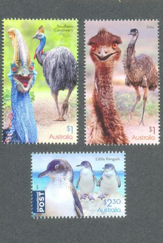 Australia - Flightless Birds Mnh Set 2019 - Penguin