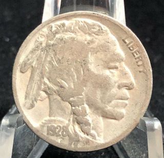 1928 D Indian Head Buffalo Five Cent Nickel Coin - Way Coolest & Low Mintage :)