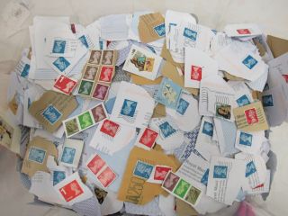 Unsorted 5 KG charity stamps mainly UK franked - GLS SC14 7