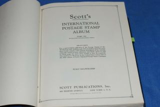Scott International Blue Album 1949 - 1955 Part 3 lll Three BlueLakeStamps 2