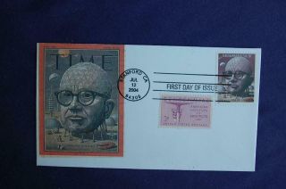 R.  Buckminster Fuller 37c Stamp Combo Fdc William Cachet Sc 3870 13800 Geodesic