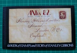1982 Stanley Gibbons Prestige Stamp Booklet Dx 3 With Anpex 82 Overprint