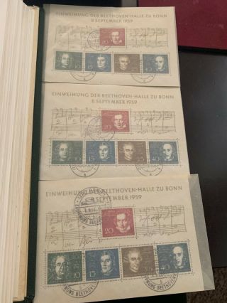 White Ace Album full of German and French stamps.  High dollar value. 9