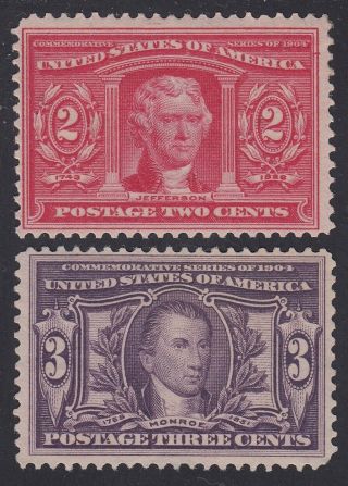 Tdstamps: Us Stamps Scott 325 Regum,  324 H Og