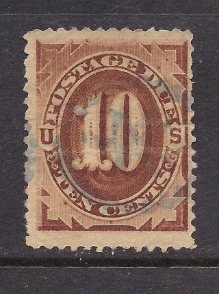 Us Scott J5 10c Postage Due Of 1879 A96