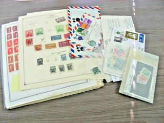 China,  Prc,  Assortment Of Stamps Hinged On Remainder Pages & In Others