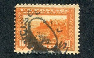 1913 U.  S.  Scott 400a Ten Cent Panama - Pacific Expo Stamp