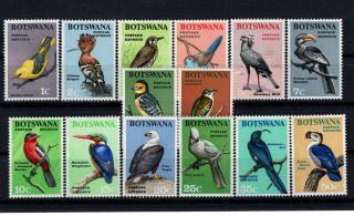 P106971/ Botswana / Bird / Y&t 171 / 184 Neufs / Mh Complete