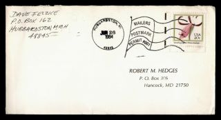 Dr Who 1964 Hubbardston Mi Mailers Postmark Permit 001 Electric Eye E67265