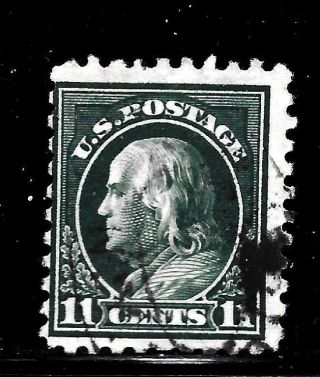 Hick Girl Stamp - U.  S.  Sc 434 Perf.  10 S - Wmk.  Issue 1914 Y3042