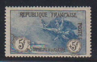 A5648: France B10,  Og,  Lh,  Vf; Cv $1600 H