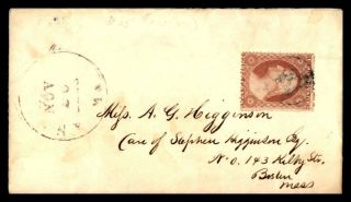 Mayfairstamps Us 1850s Commercial To Boston Ma Cover Wwb52303