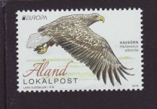 Aland 2019 Mnh - Europa - Birds - Set Of 1 Stamp