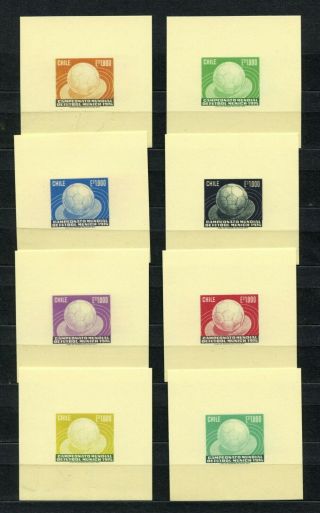 ,  1974 Football In Different Colour Thick Paper