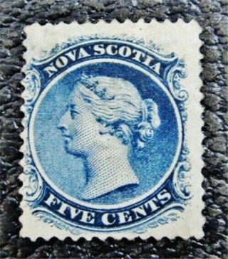 Nystamps Canada Nova Scotia Stamp 10 Og H $400