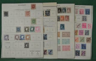 Mozambique Post Offices Stamps Selection Of Issues On 7 Pages (w51)