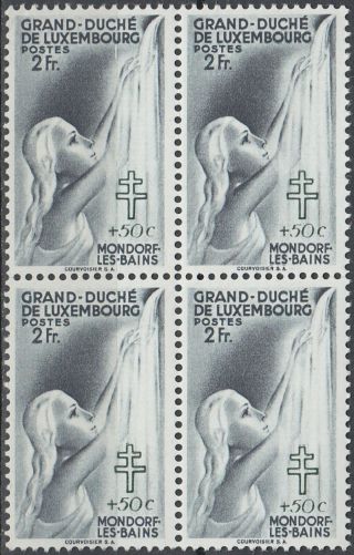 Luxembourg Tuberculosis 1940 Mnh - 26 Euro