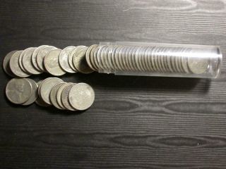 1943 US Steel Wheat Penny Cents Roll = 50 Coins PDS Mints 2