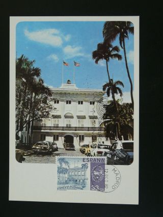 Architecture Of Porto Rico La Fortazela Maximum Card Spain 85308