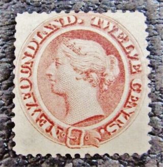 Nystamps Canada Newfoundland Stamp 28a Og H $500
