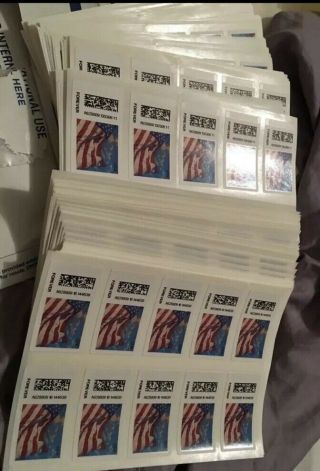 500 Usps Forever Stamps $275 Value A Lot More.