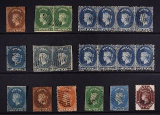 Ceylon,  Twenty (20) Victorian Stamps For Identification,  Mainly.
