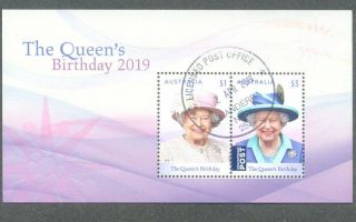 Australia - Queens Birthday 2019 - Royalty Min Sheet Fine Cto