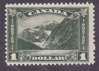 Canada 177 Mnh Og 1930 $1 Mt Edith At Cavell Issue Very Fresh Scv 350.  00