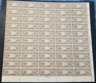 Malack C8 15c Map,  Vf,  Og Nh,  Plate Block Is Xf - Supe.  More.  W9768