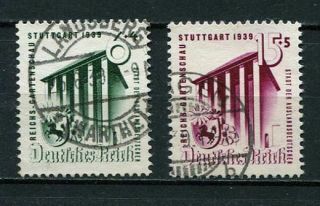 German Reich Ww Ii : Stuttgart Exhibition Set From 1939 -