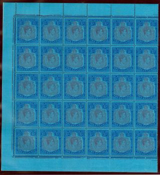 Sg 116c/cf Bermuda 1938 - 53.  2/ - Purple & Blue/deep Blue On Ordinary Paper.